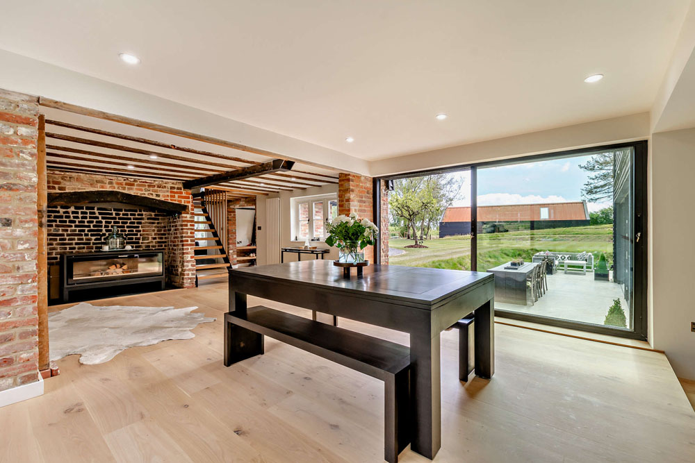 Dining Room Blue House