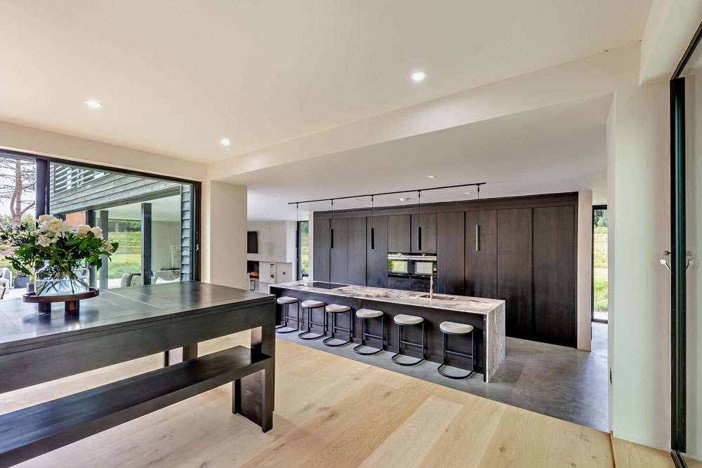 Main House Kitchen Dining Blue House