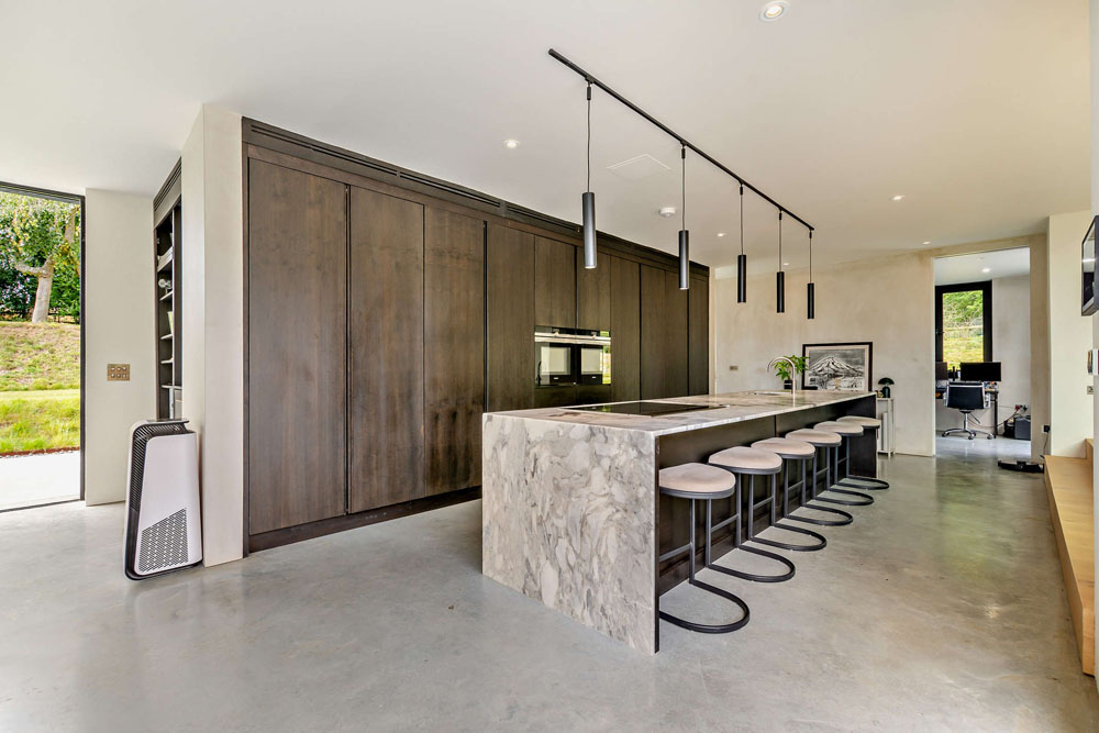 Main House Kitchen Blue House